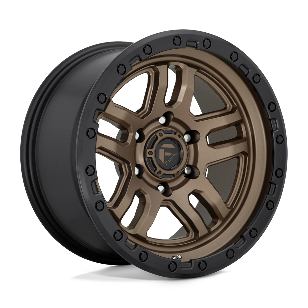FUEL AMMO  MATTE BRONZE BLACK BEAD RING  17x9     +1      106.1  Conical     6X1