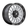 FUEL ARC  Silver Brushed Face With Milled Black Lip  20x9     +1      78.1  5X11
