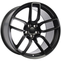 REPLICA 348 Noir satin 20x9.5  5x115  Offset: 15  Hub: 71.5