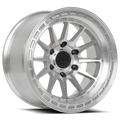 LOCK Baja 17x8 5x114.3 +40mm Machine W/ Clear Coat