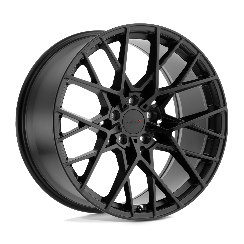 TSW SEBRING MATTE BLACK  17x8      ET: 42       72.1  Conical    5X112