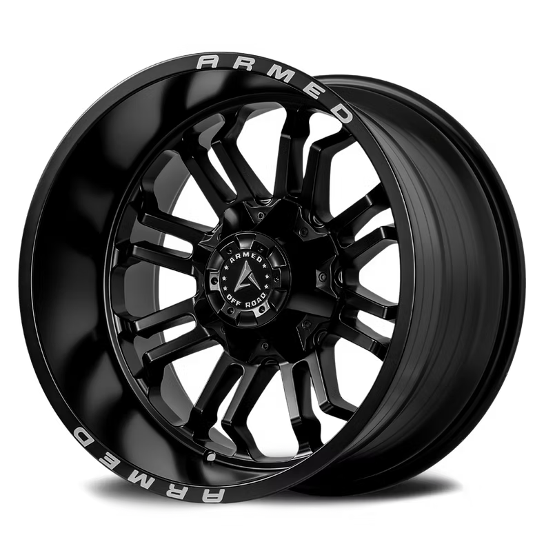 Armed Offroad CANNON 20x10 8x165.1 & 8x170  -24 MATTE BLACK + ARMED