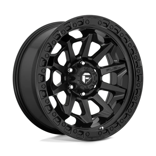 FUEL COVERT MATTE BLACK  18x9      ET: 1       125.1  Conical    8X165.1