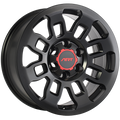 REPLICA 238 Noir satin 17x8.0  6x139.7  Offset: 5  Hub: 106.1