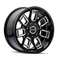 Mayhem ORDONNANCE NOIR BRILLANT/FRAISE  20x9 +0 106  6X135/6X139,7