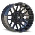 TWISTED OFF-ROAD TW3 22x12 5x127/5x139.7 -44 Gloss Black