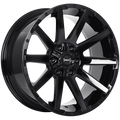 RUFFINO SINNER Noir lustré 20x9.0  6x135/6x139.7  Offset: 0  Hub: 87.1