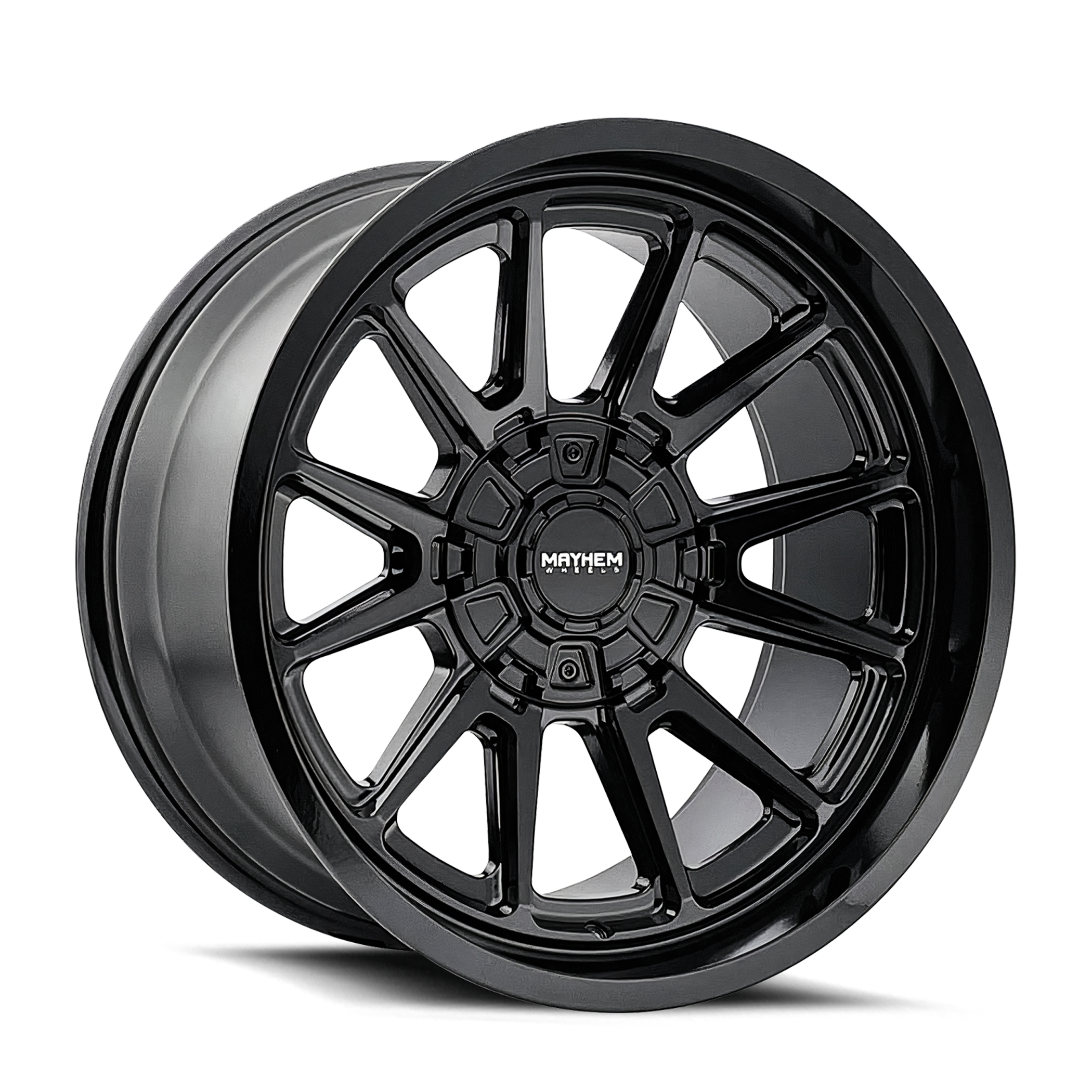 Mayhem INTREPID NOIR BRILLANT  22x10 +0 124,1  Conique 8X180