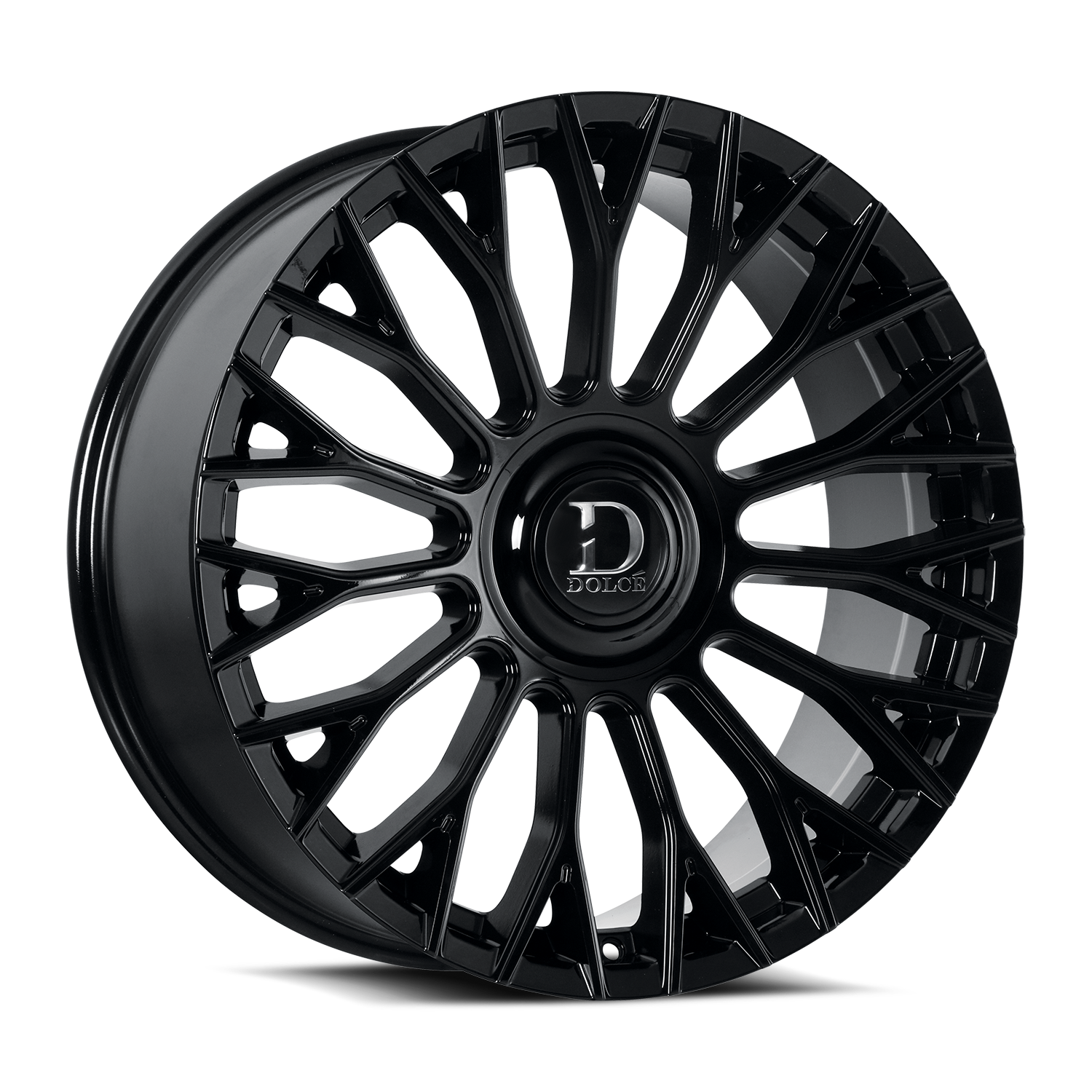 DOLCE Luxury Roma 24x10 6x135 / 6x139.7 +25mm Gloss Black