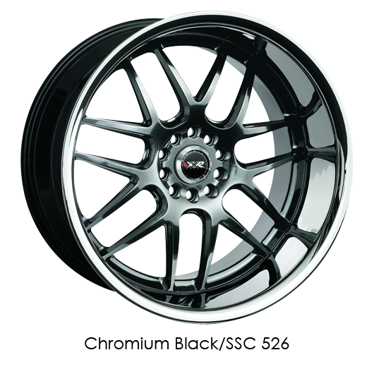 XXR 526 Chromium Black / SSC  18x9      ET: 25       73.1  Conique    5X114.3 5X