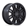 BLACK RHINO YELLOWSTONE  MATTE BLACK  17x8     +45      78,1  Conical     5X130
