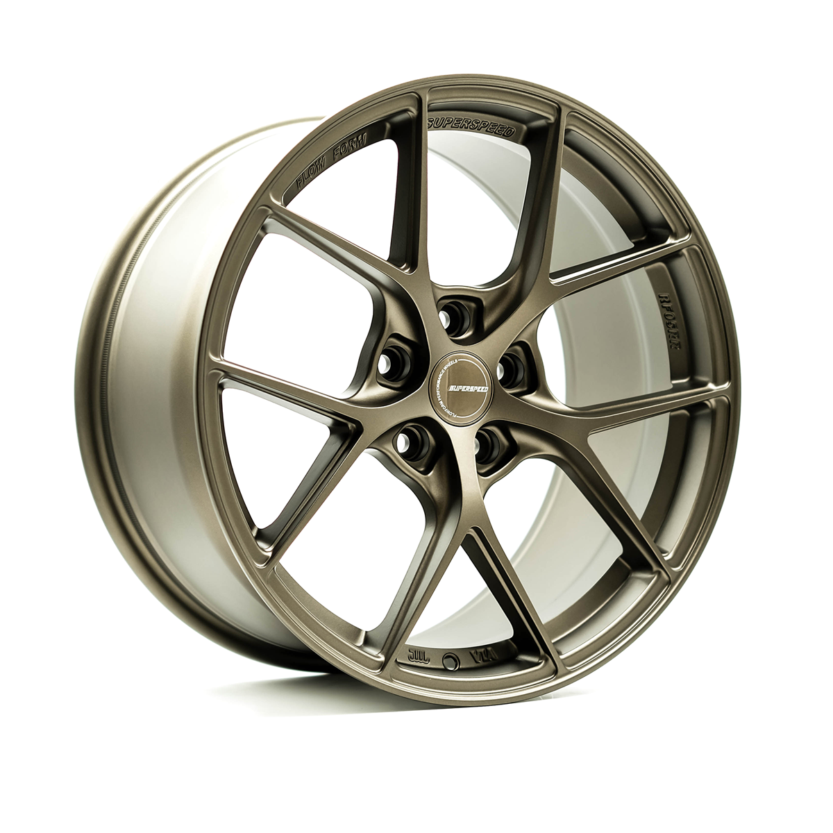 Superspeed	RF0518090425112SB	RF05RR	18	9	42	5x112	57.1	Cone	Satin Bronze