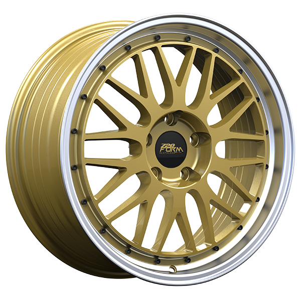 720Form FF14 Or - Contour machiné 17x7.5  5x114.3  Offset: 35  Hub: 73.1