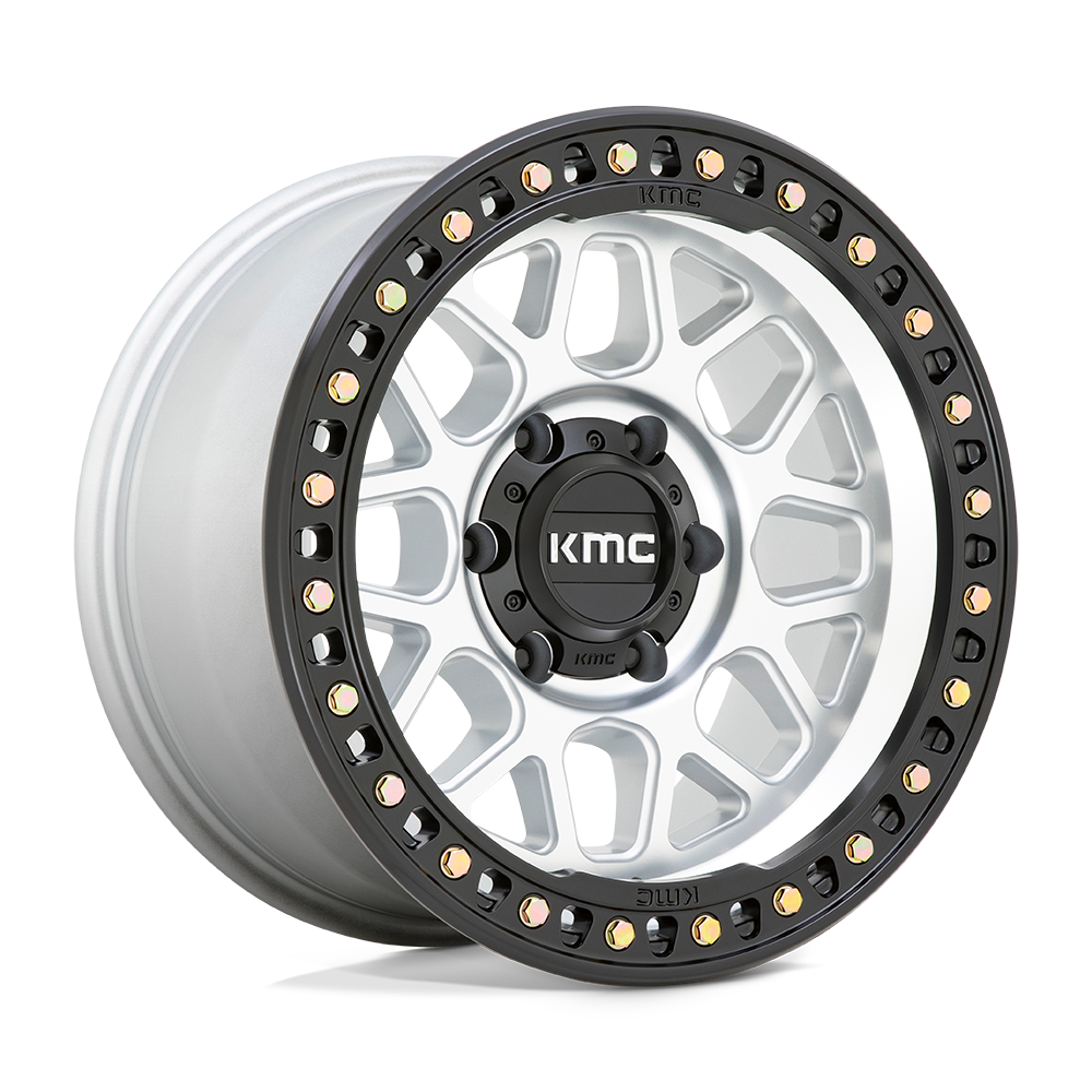 KMC KM549 GRS  Machined With Satin Black Lip  17x9     +18      71.5  Conical