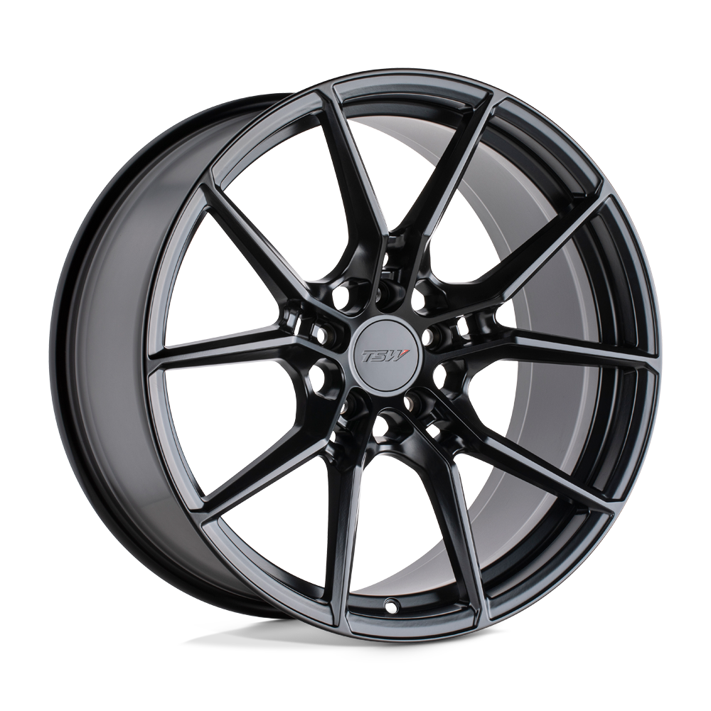 TSW NEPTUNE SEMI GLOSS BLACK  18x8      ET: 35       72.1  Conical    5X100