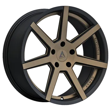 Armed Syndicate ASSASSIN 74.1 18x8 5x108|5x110 35 MATTE BRONZE + BLACK