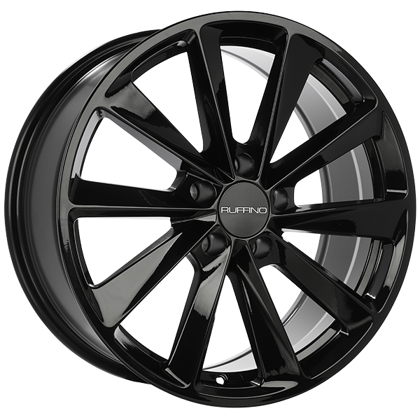 RUFFINO REACTOR Noir lustré 19x8.5  5x112  Offset: 35  Hub: 66.6
