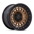 BLACK RHINO BR014 SAHARA  MATTE BRONZE W/ GLOSS BLACK LIP  17x9     +0      106,