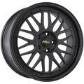 720Form FF14 Noir Satin - Rebord noir lustré 17x7.5  5x114.3  Offset: 35  Hub: 7