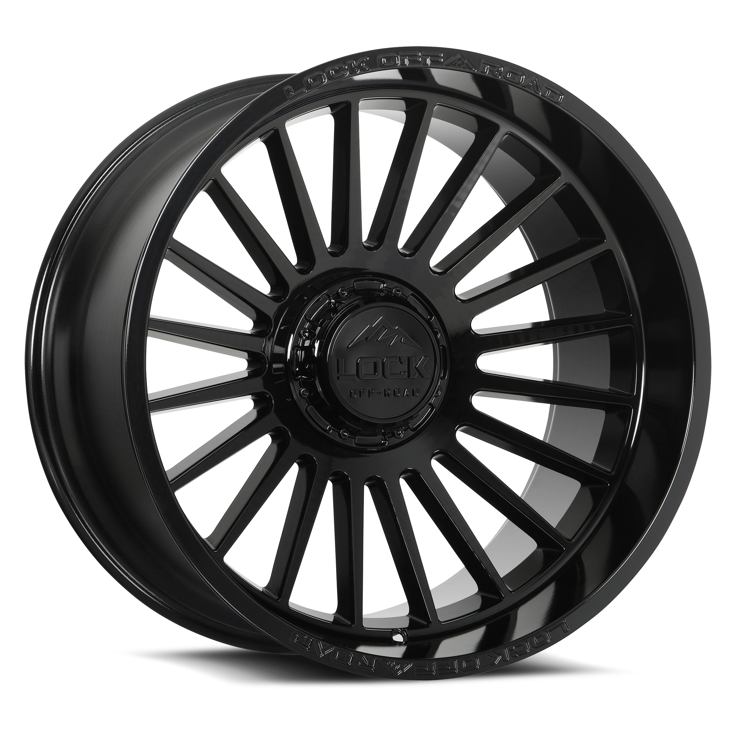 LOCK Xtreme Invasion 20x9 8x170 +0mm Gloss Black