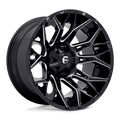 FUEL TWITCH  GLOSSY BLACK MILLED  20x10     -18      106.1  6X135/6X139.7