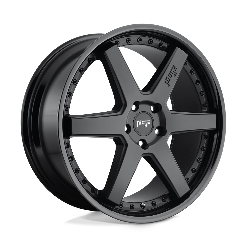 NICHE ALTAIR  GLOSS BLACK MATTE BLACK  20x9     +35      72.56  Conical     5X11