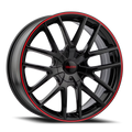 TOUREN TR60  BLACK/RED RING  16x7     +42      72.62  5x110/5x115