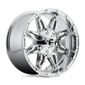 FUEL HOSTAGE CHROME PLATED  18x9      ET: 1       125.1  Conical    8X165.1