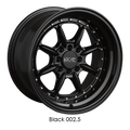 XXR 002.5 BLACK  16x8      ET: 0       73.1  Conique    4X100 4X114.3