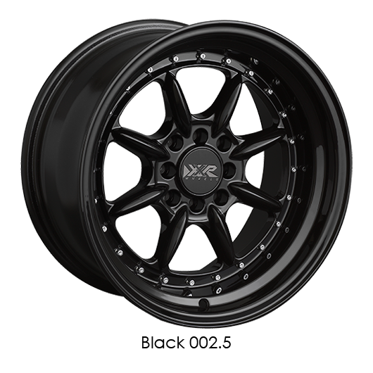 XXR 002.5 BLACK  16x8      ET: 0       73.1  Conique    4X100 4X114.3
