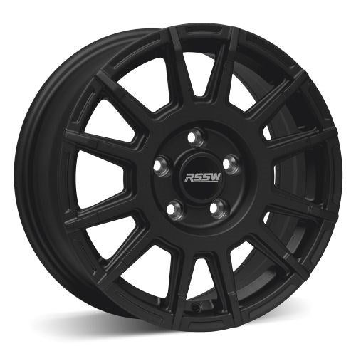 RSSW Gravel 18x8 5x110 offset 40cb 65.1 Satin Black