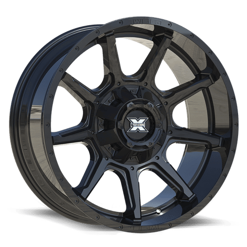 TWISTED OFF-ROAD TW2 22x12 5x127/5x139.7 -44 Gloss Black