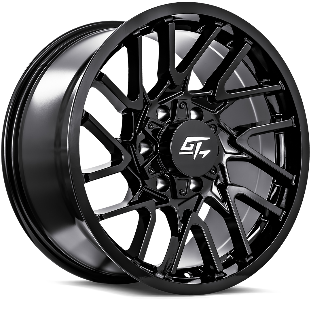 GT OFF-ROAD Aggression 17x9 8x170 +12 Gloss Black