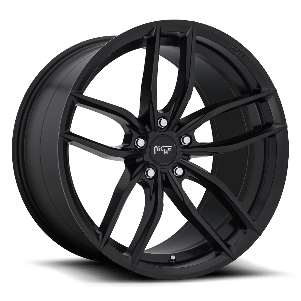 Niche M203 Vosso Matte Black 18x8 ET30 5x114.3 CB72.6