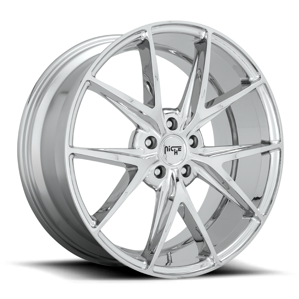Niche Misano Matte Black 20x9 ET50 5x130 CB71.5