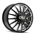 Cali Off-Road Summit Dually GLOSS BLACK MILLED 20x8.25 ET-232 8X170 CB124.9