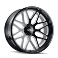 Cali Off-Road Invader GLOSS BLACK MILLED 20x12 ET-51 6X139.7 CB106.1