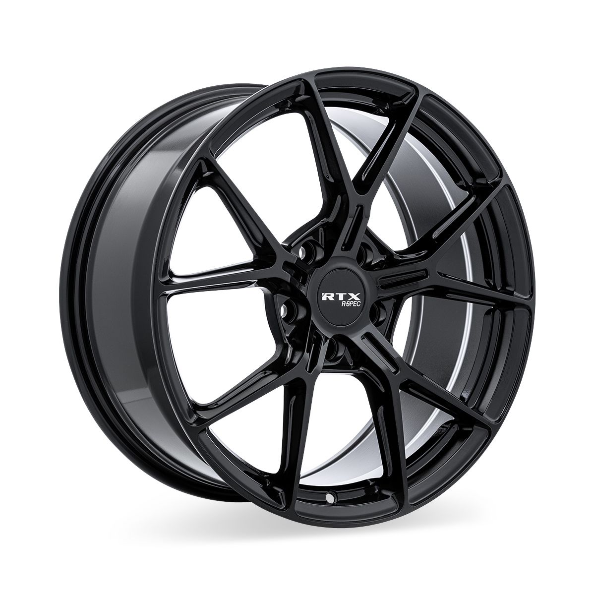 RTX RS01 18x8 5x114.3 ET38 CB73.1 Gloss Black