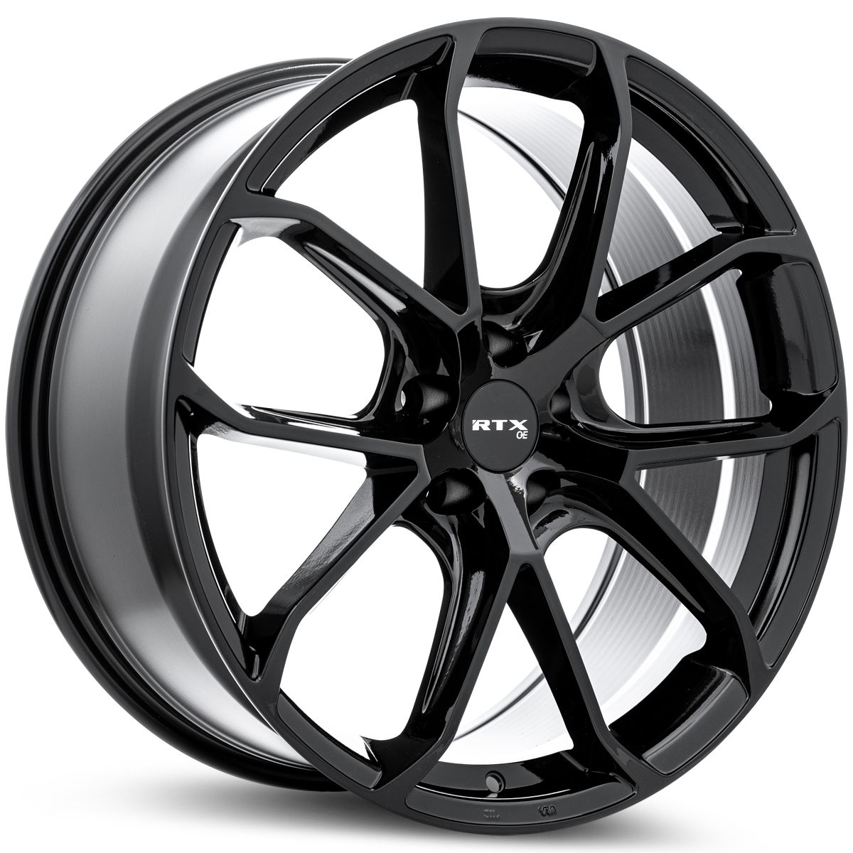 RTX MC01 18x8 5x114.3 ET38 CB73.1 Gloss Black