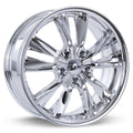 RTX Twist 17x7 5x114.3 ET40 CB73.1 Silver Machined