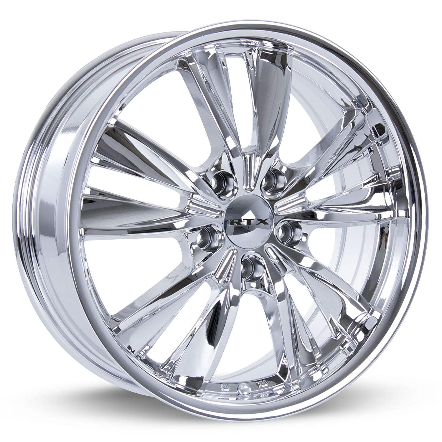 RTX Twist 17x7 5x114.3 ET40 CB73.1 Silver Machined