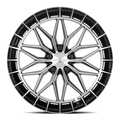 Katana KR12 Gloss Black Machine Face 20x8.5 ET40 5x112 CB73.1