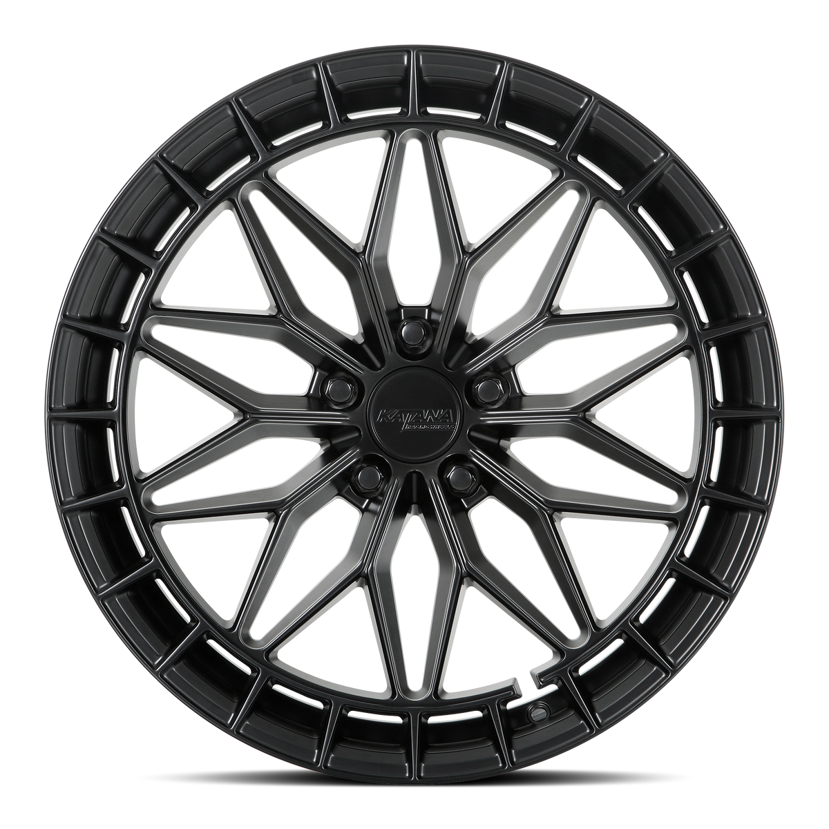 Katana KR12 Matte Black 17x7.5 ET40 5x114.3 CB73.1