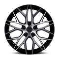Katana KR01 Gloss Black Machined Face 17x7.5 ET40 5x100 CB73.1