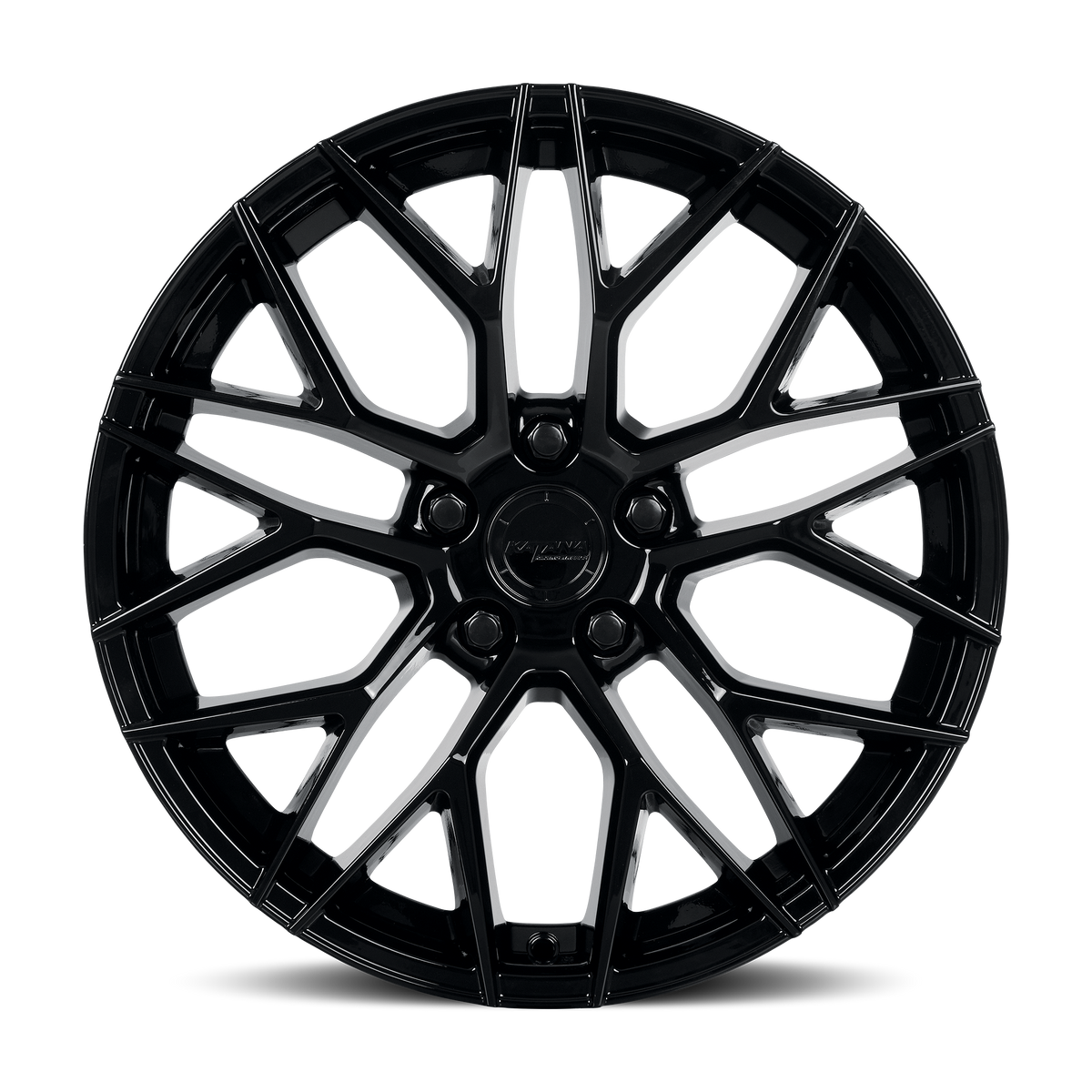 Katana KR01 Gloss Black 17x7.5 ET40 5x114.3 CB73.1
