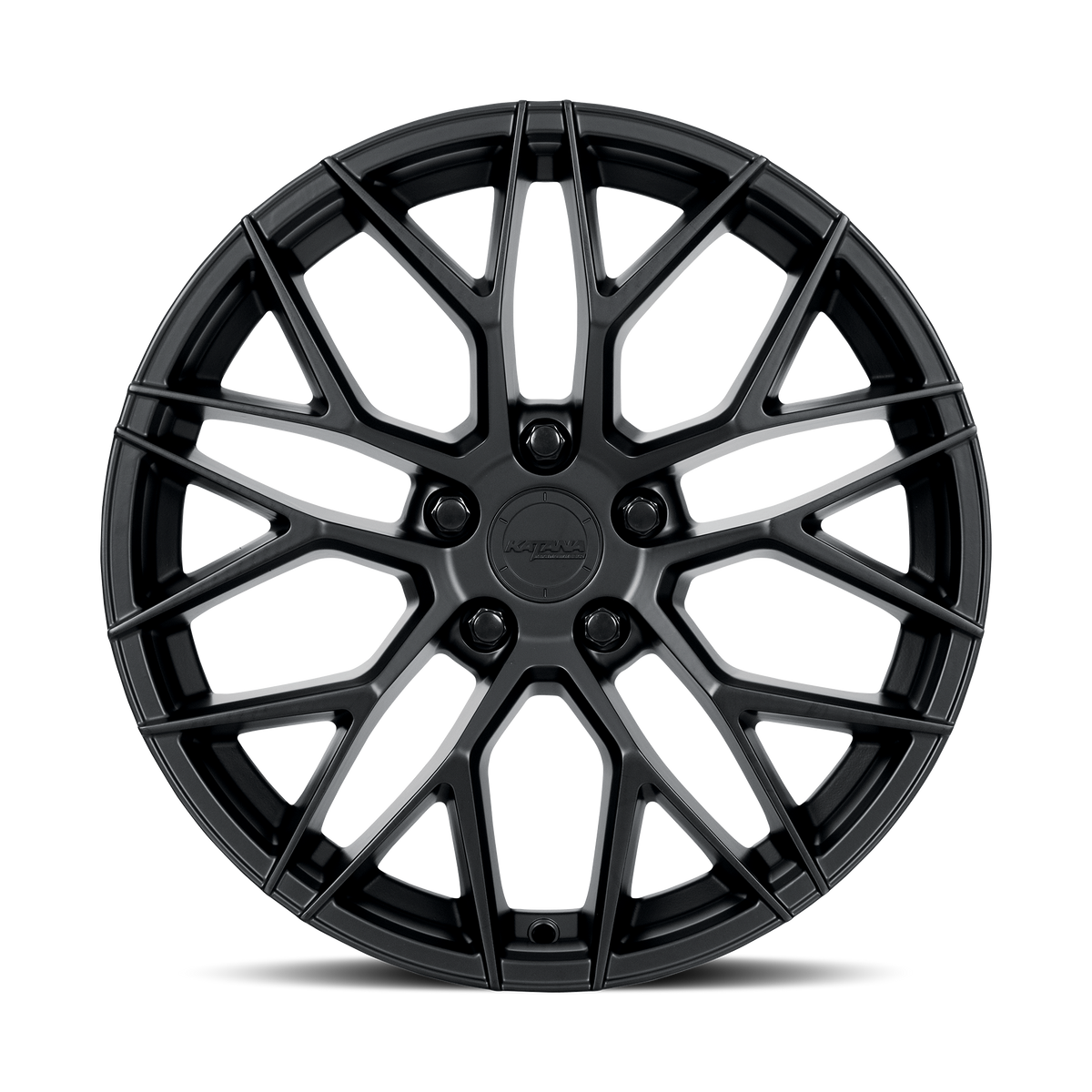 Katana KR01 Matte Black 17x7.5 ET40 5x108 CB73.1