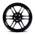 Katana KR02 Gloss Black 17x7.5 ET40 5x108/5x114.3 CB73.1