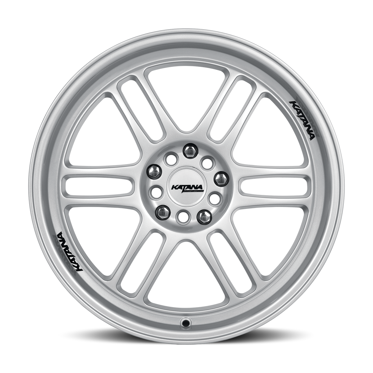 Katana KR02 Gloss Silver 17x7.5 ET40 5x100/5x114.3 CB73.1
