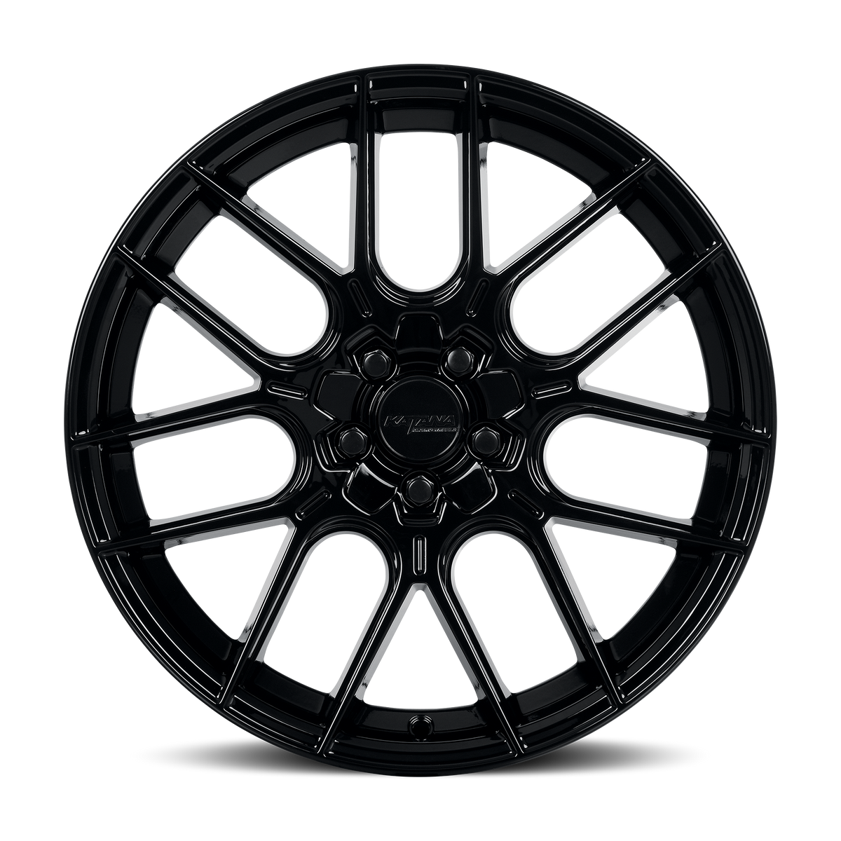 Katana KR04 Gloss Black 20x8.5 ET40 5x112/5x114.3 CB73.1
