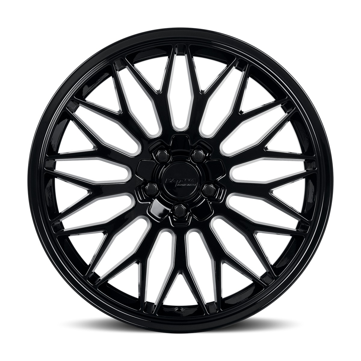 Katana KR05 Gloss Black 17x7.5 ET40 5x100/5x114.3 CB73.1